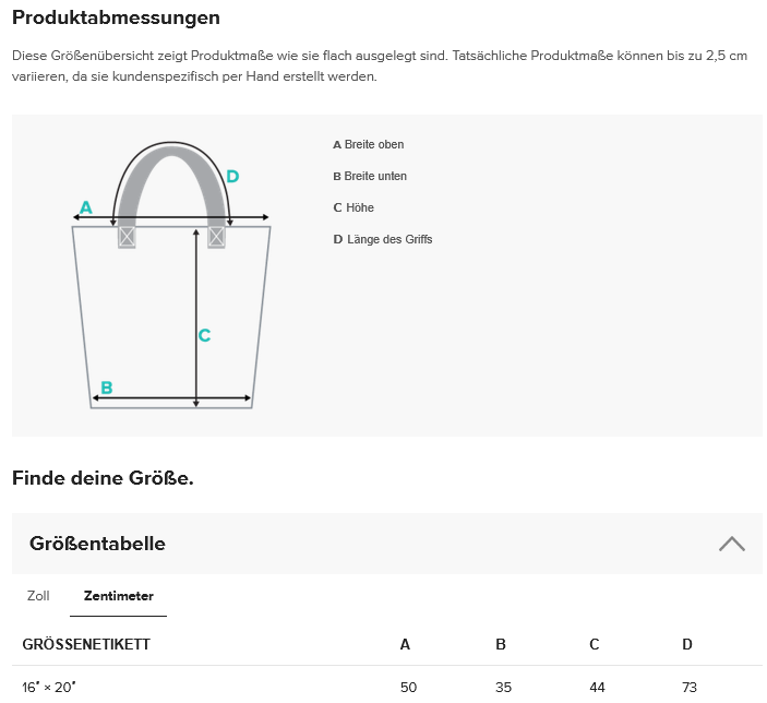 Klecks grün Große Allover-Stofftasche | Abstract Art Design
